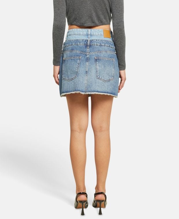 Simkhai Denim skirt Catalina