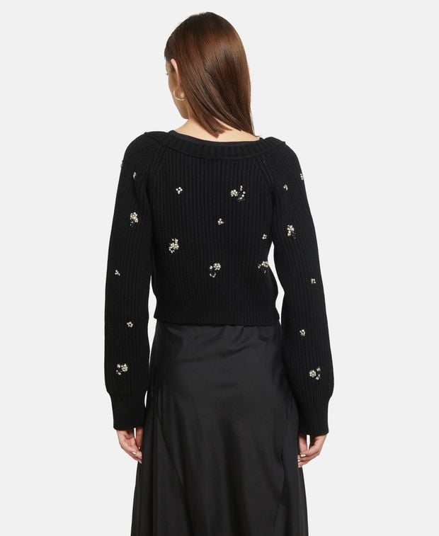 Simkhai Wool cardigan Crystal