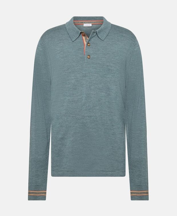 Burberry Long-sleeved polo shirt