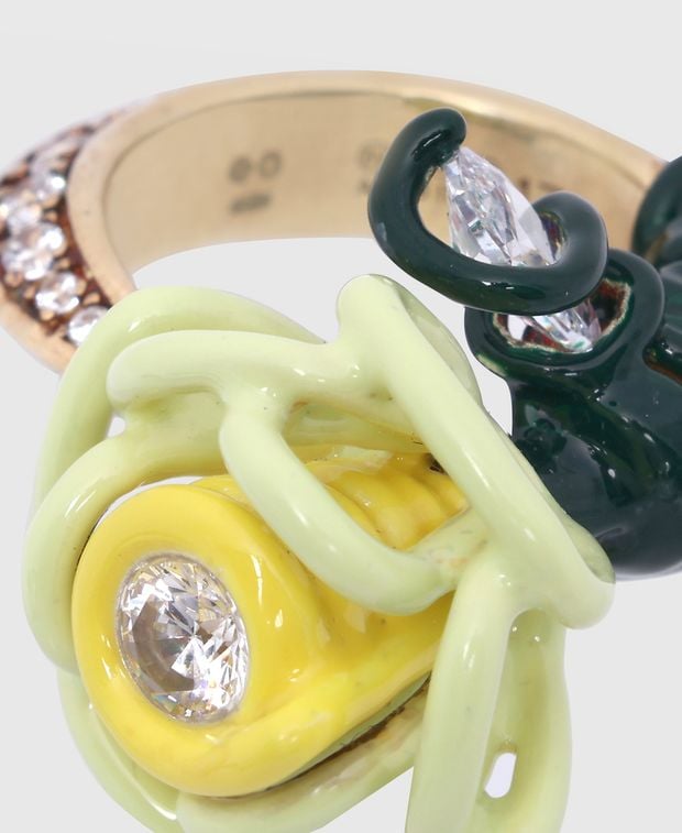 Bottega Veneta Ring Wire Flower