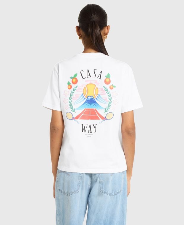 Casablanca Crew neck t-shirt Casa Way