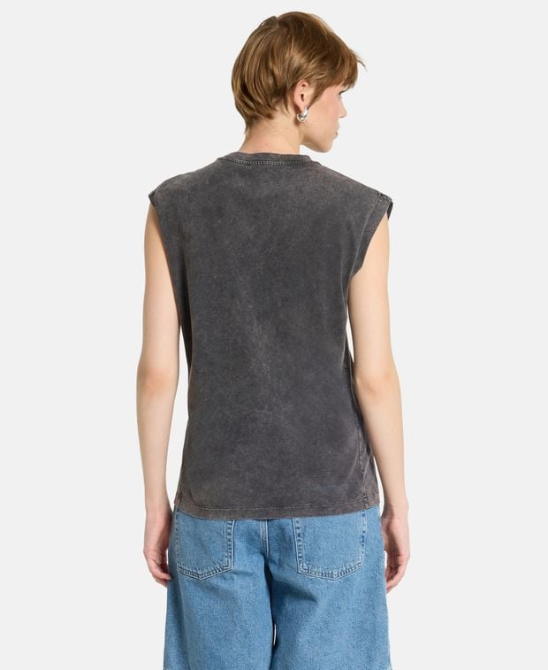 Off-White Jersey top Check Flan