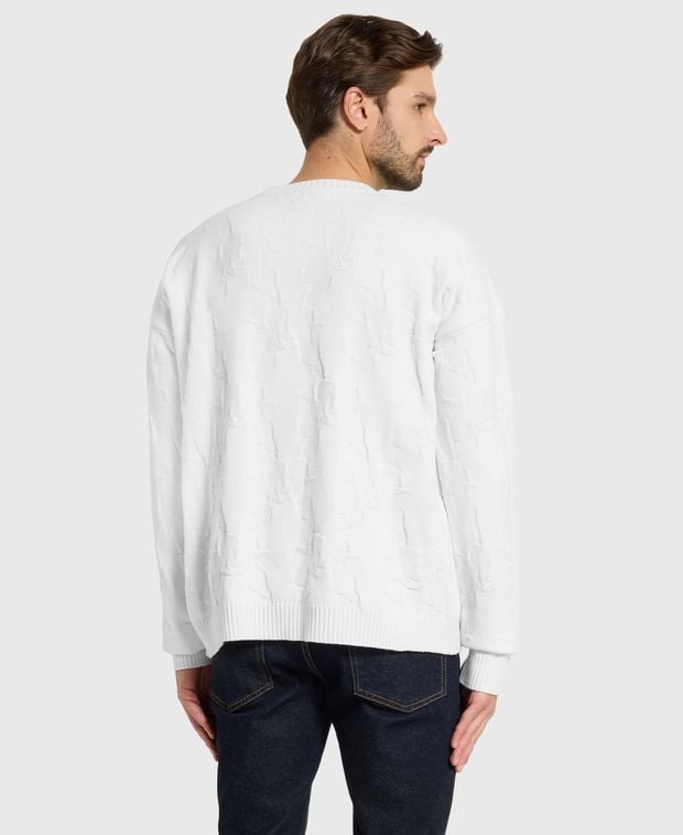 Fiorucci Wool pullover Kissing Angels