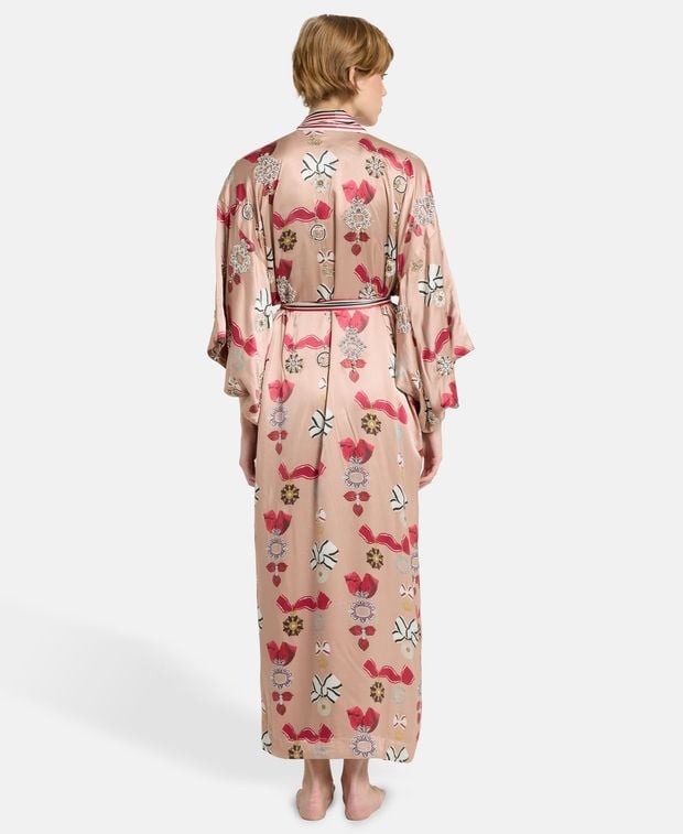 Temperley London Silk dressing gown Reina