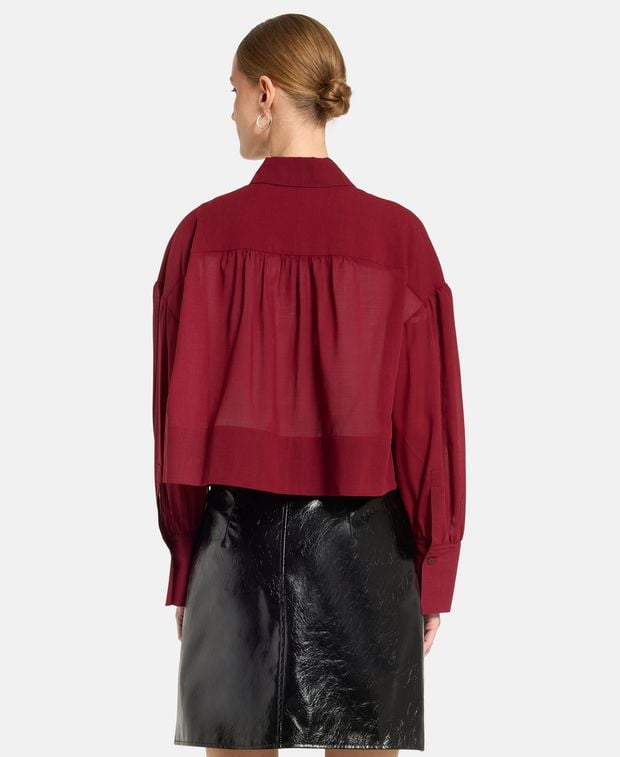 Joseph Wool-blend blouse Anais