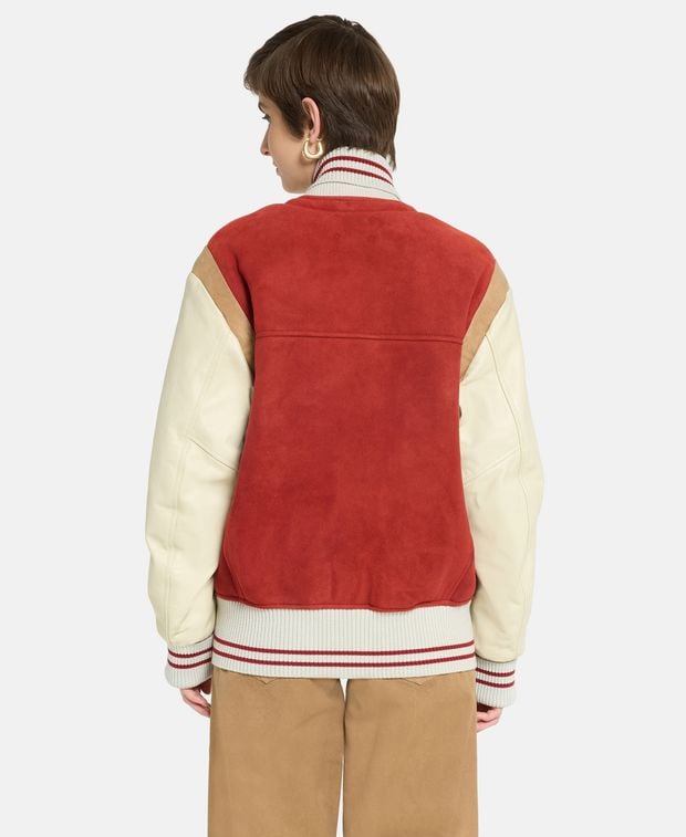 Halfboy Leather jacket Varsity