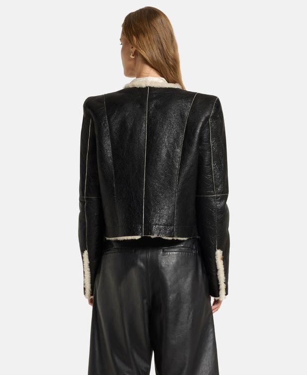 Halfboy Lamb's leather jacket Alice