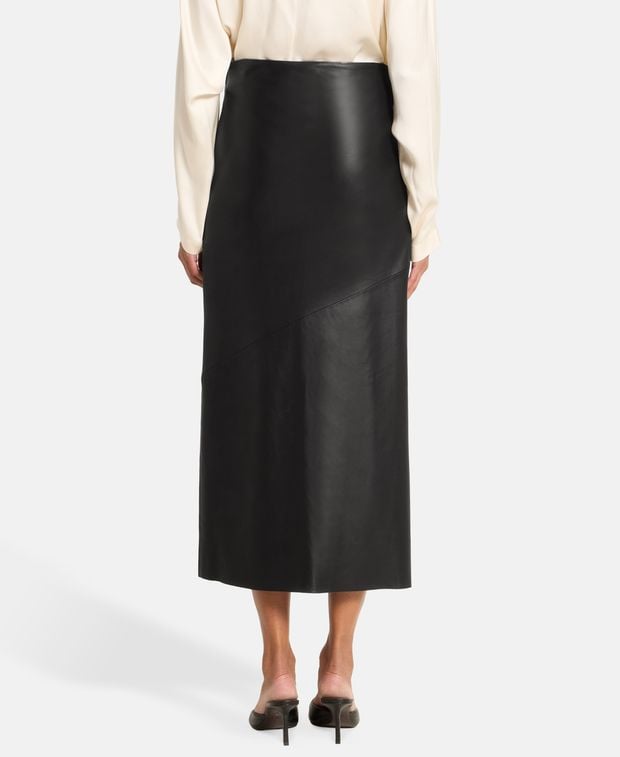 Brunello Cucinelli Leather skirt