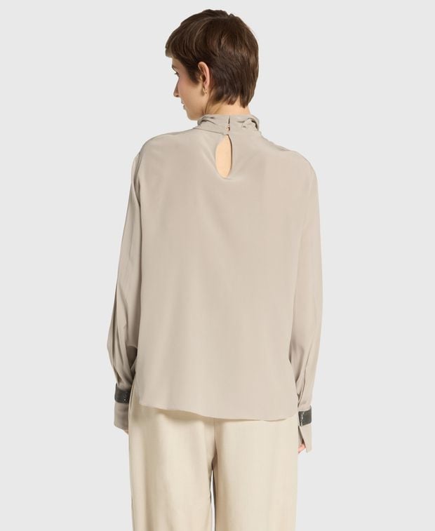 Brunello Cucinelli Silk shirt blouse