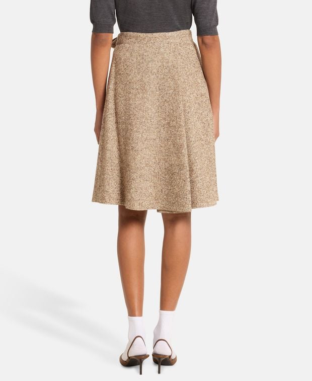 Brunello Cucinelli Wool-blend skirt