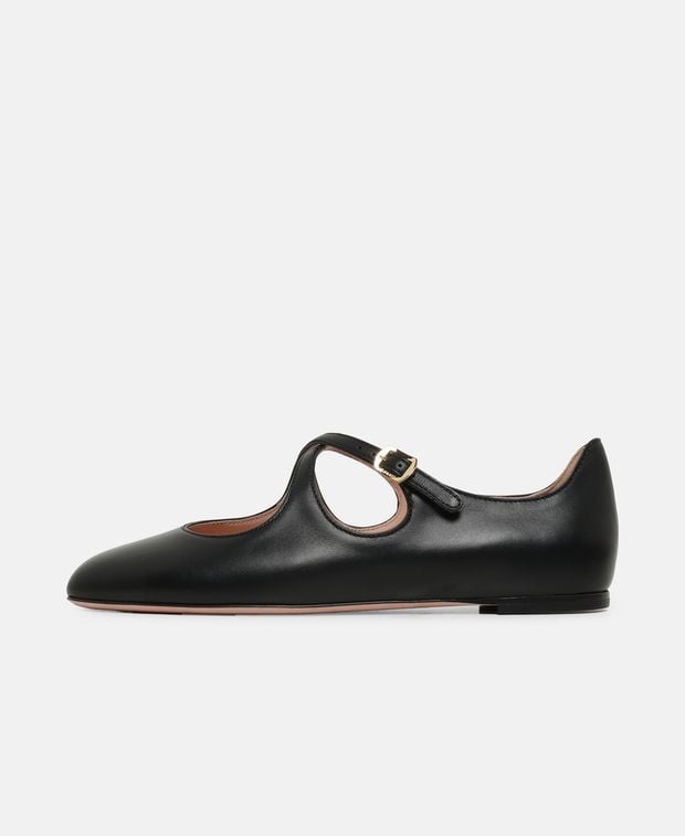 Bally Ballerina flat with straps Beliska