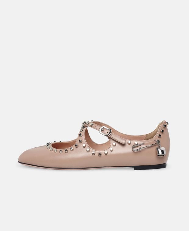 Bally Ballerina flat with straps Beliska