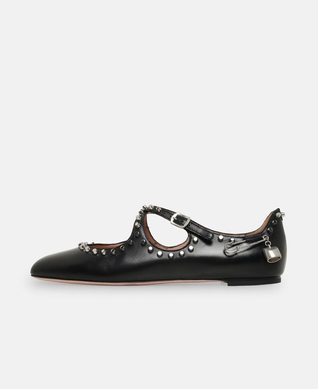 Bally Ballerina flat with straps Beliska