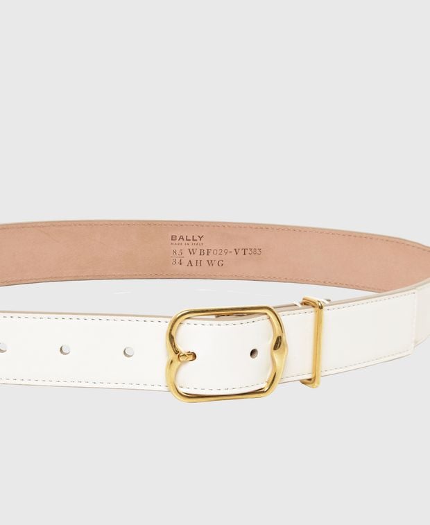 Bally Leather belt Emblem 30