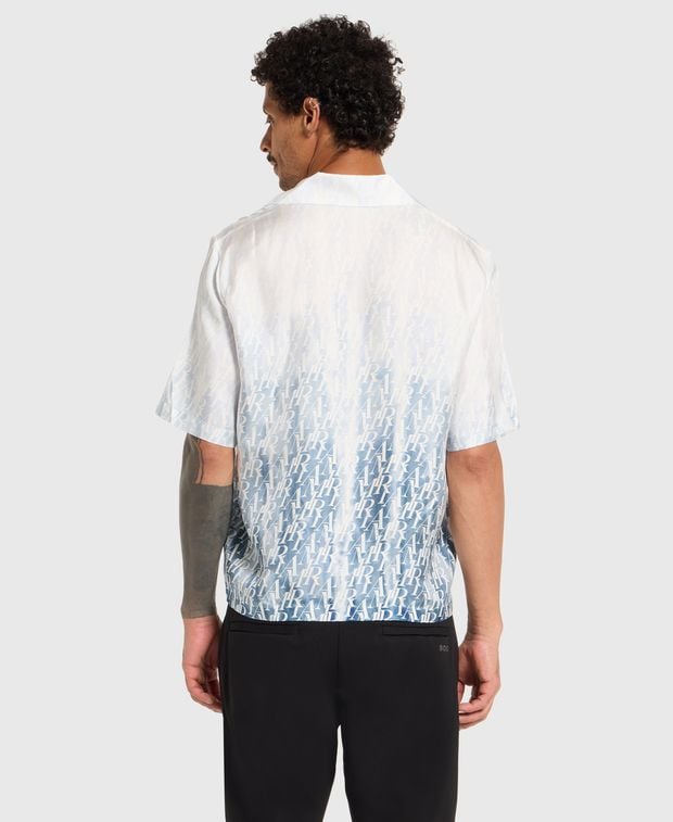 Amiri Short sleeve silk shirt Gradient