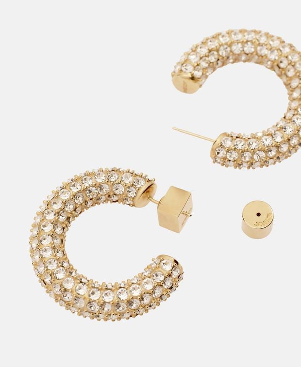 Jacquemus Hoops Les Creoles Strass