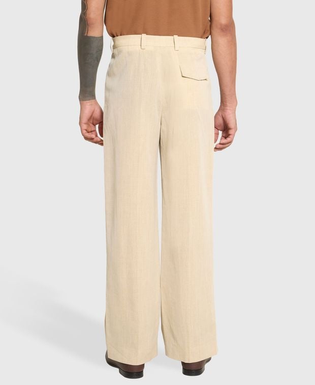 Jacquemus Linen-blend trousers Titolo