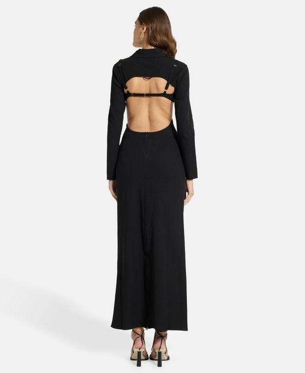 Jacquemus Linen-blend dress Draio