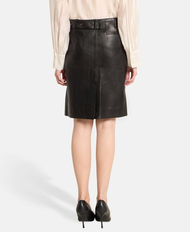 Jacquemus Leather skirt La Jupe Obra