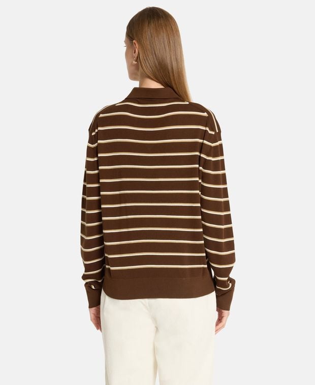 Miu Miu Long-sleeved polo shirt
