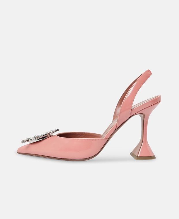 Amina Muaddi Slingback pumps Begum
