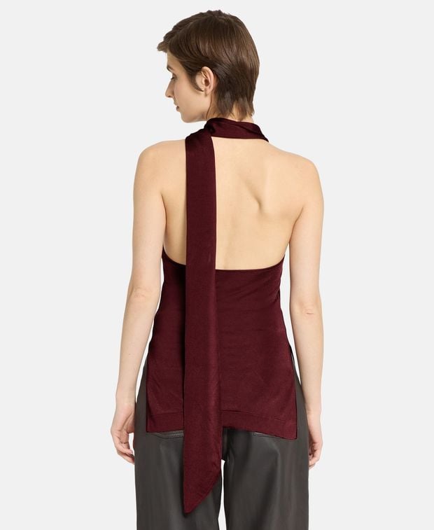 Galvan One shoulder top Pierced