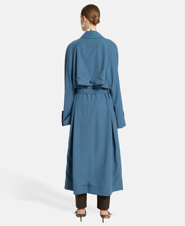 Salvatore Ferragamo Wool trench coat