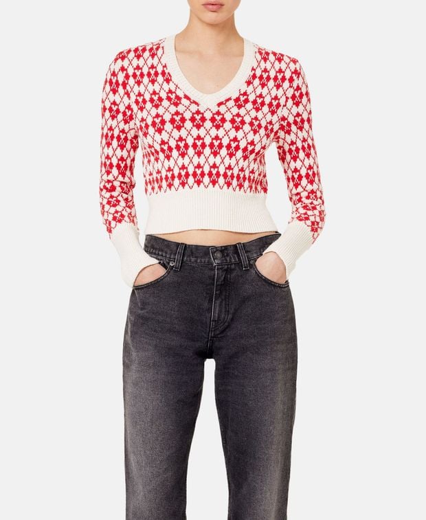 Ami Paris Wool-blend pullover