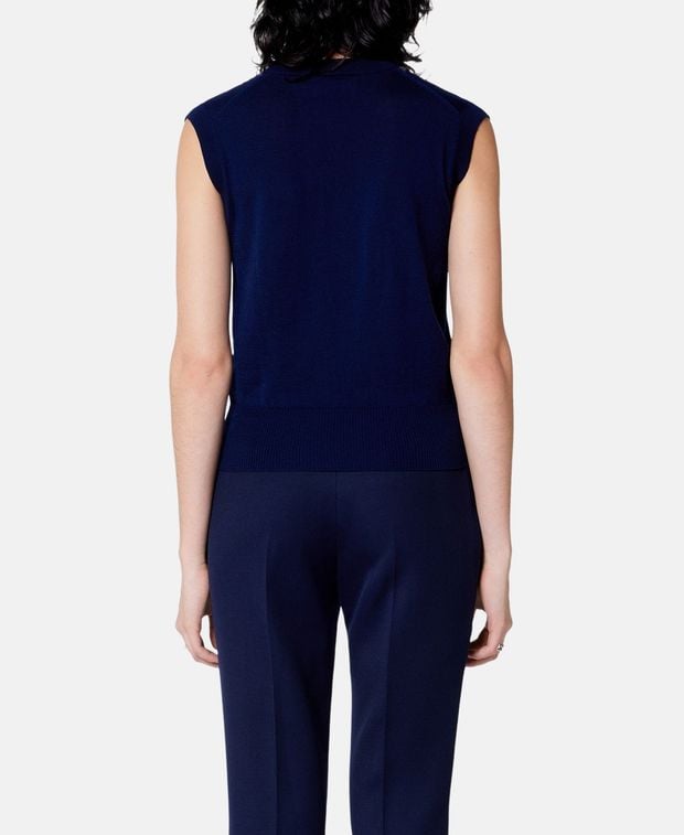 Ami Paris Wool sleeveless pullover