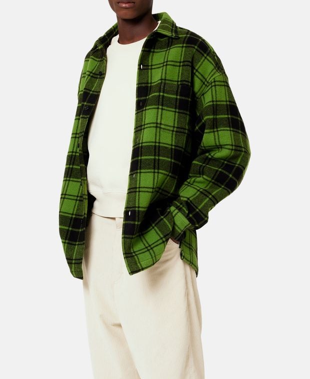 Ami Paris Wool-blend shacket