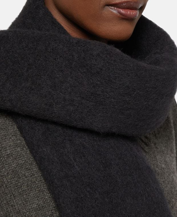 Aeyde Wool-blend scarf Bale