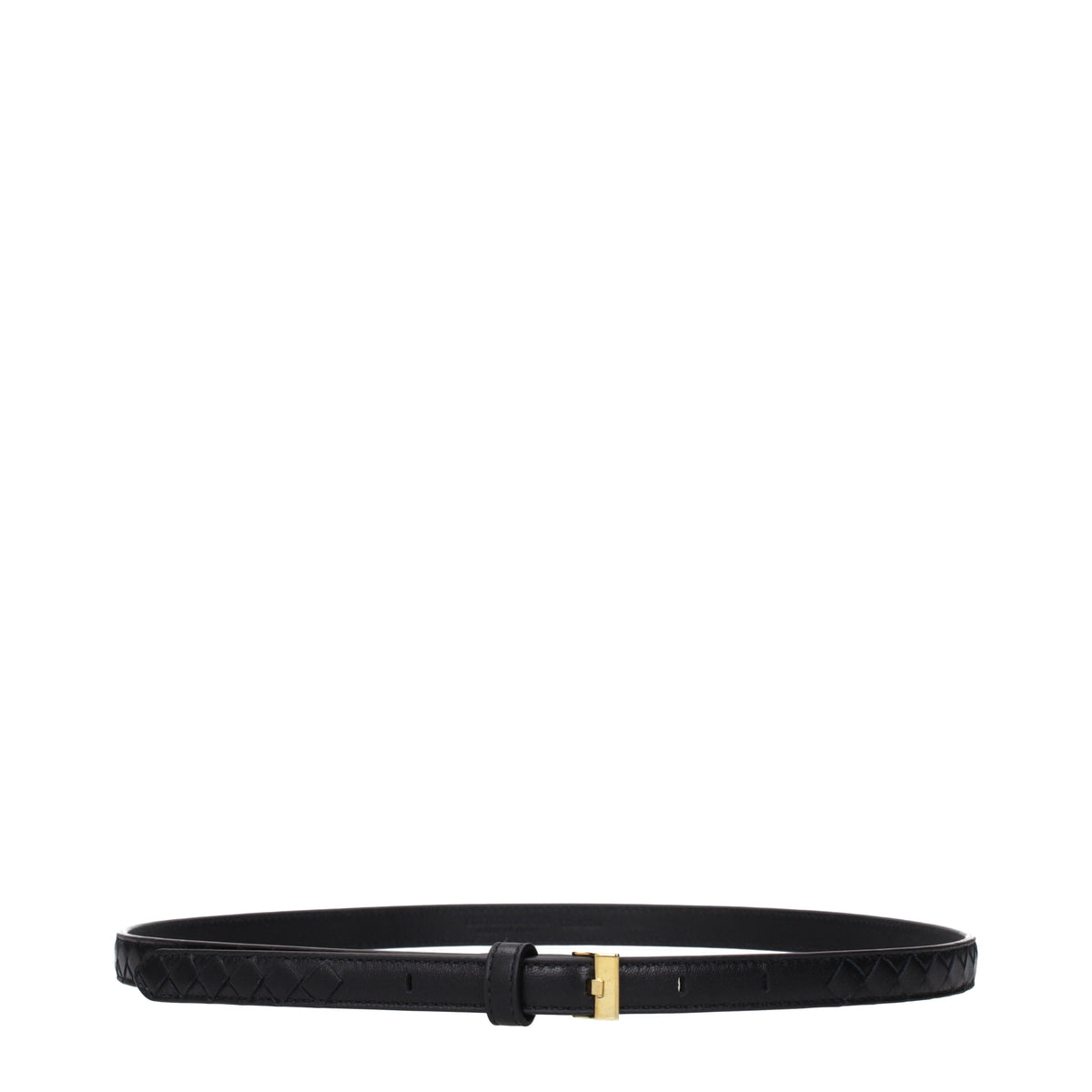 Bottega Veneta Belts Women Leather Black