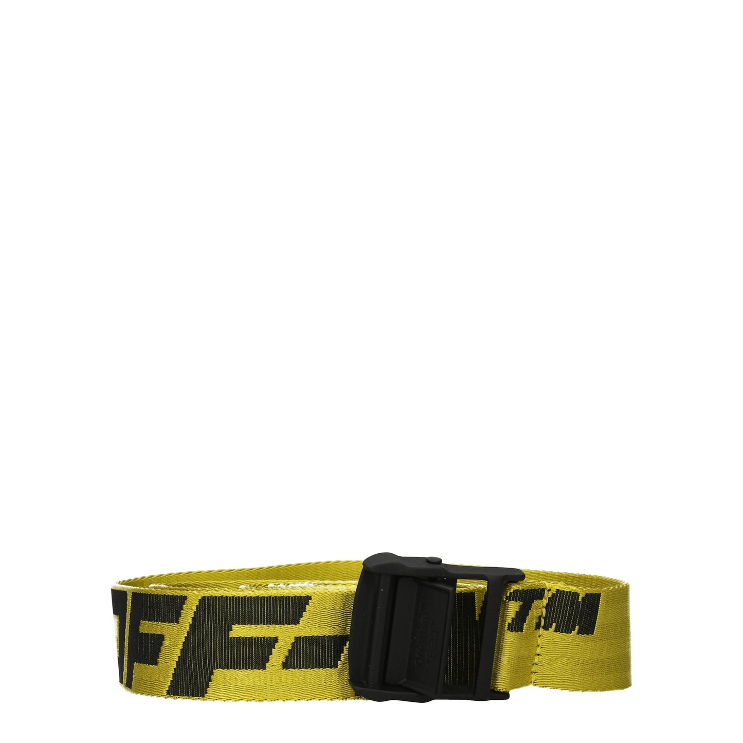 Off-White Belts Women Fabric Yellow