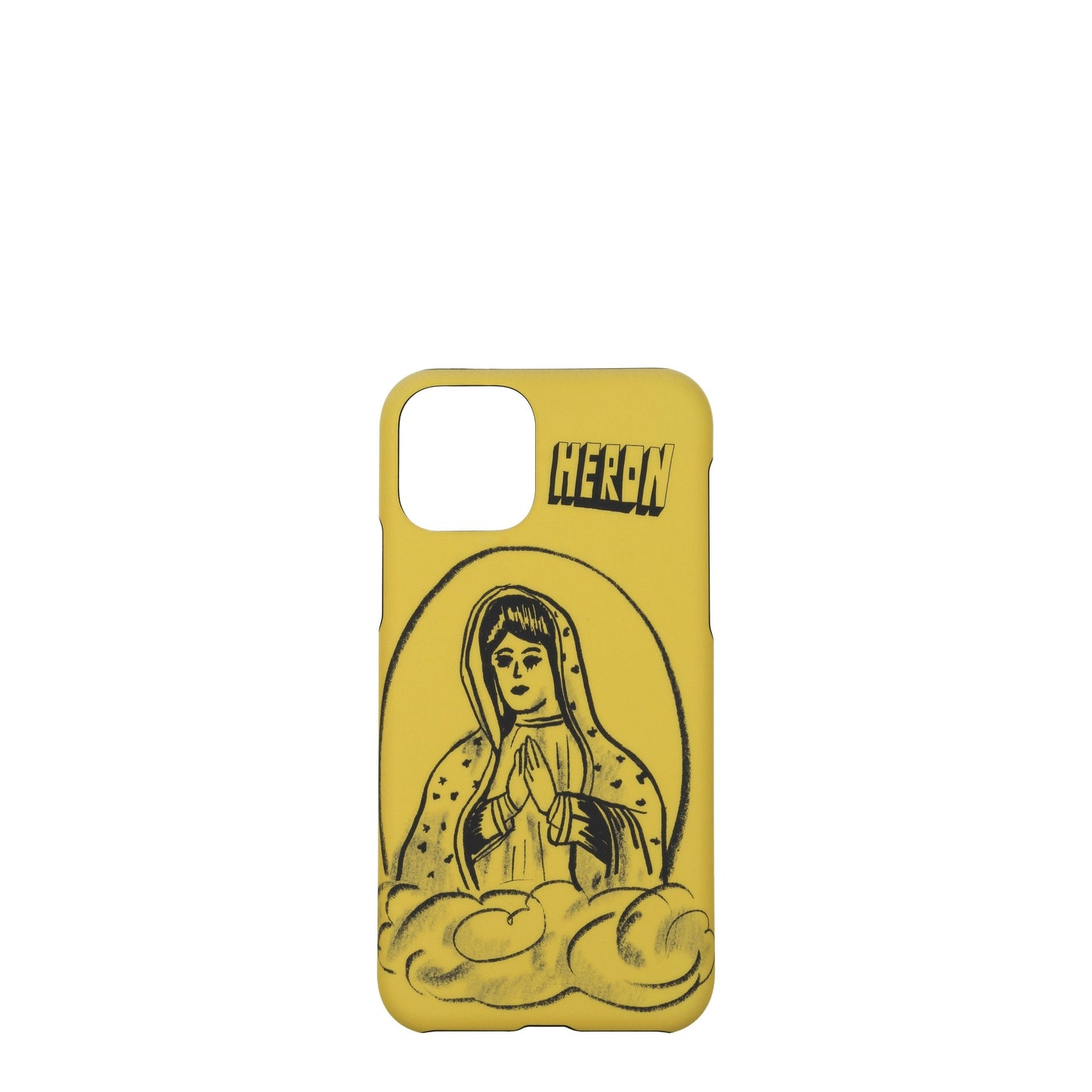 Heron Preston IPhone Covers Men PVC Yellow/Mustard