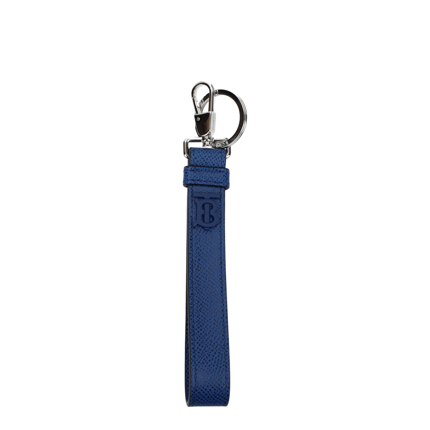 Burberry Men's Keychain Leather Navy