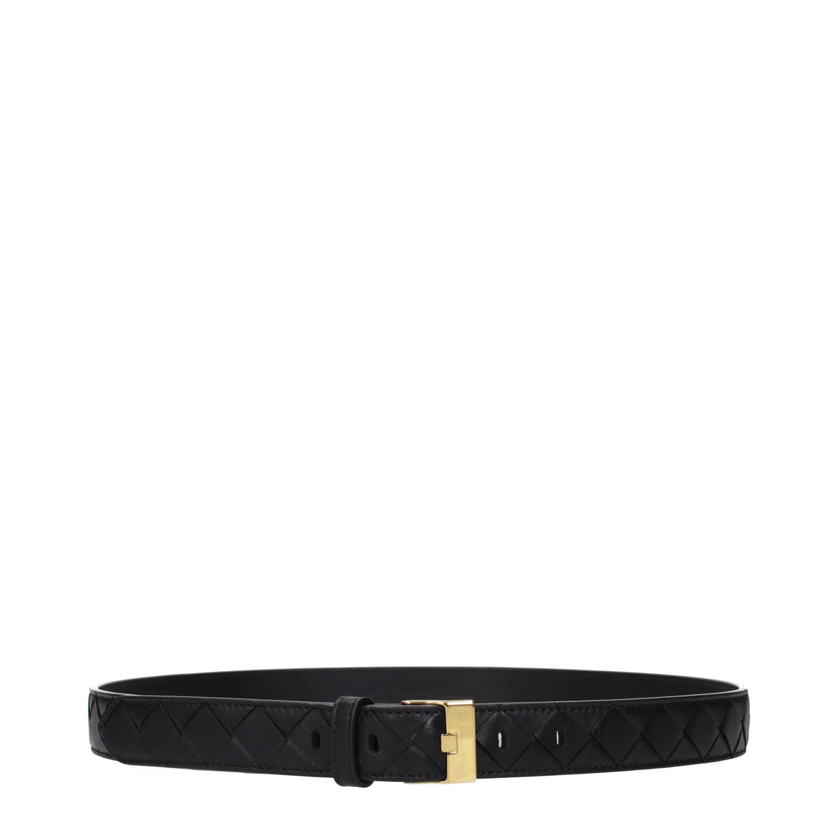Bottega Veneta Belts Women Leather Black