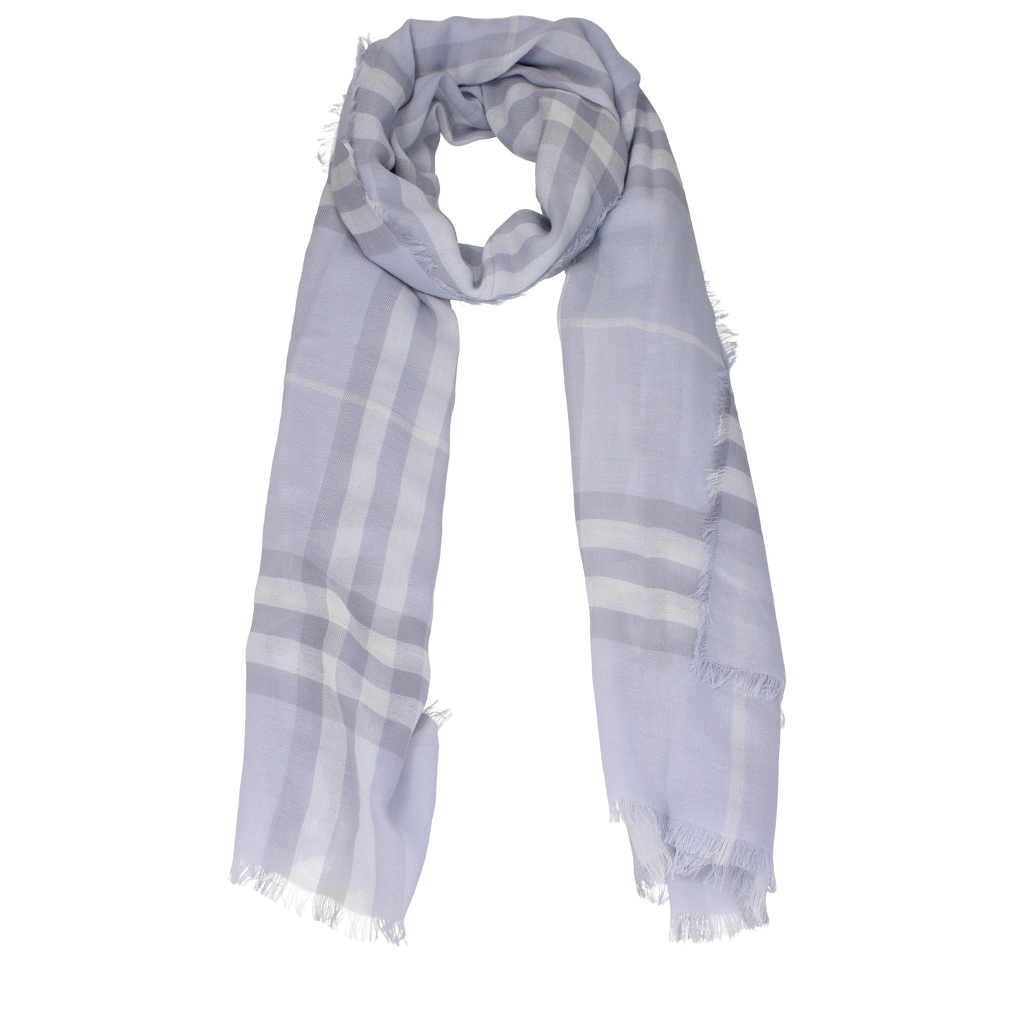 Burberry Scarves Women Wool Heavenly/Light Blue