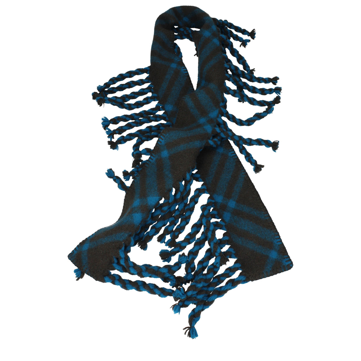 Burberry Scarves Women Wool Blue/Oil Blue