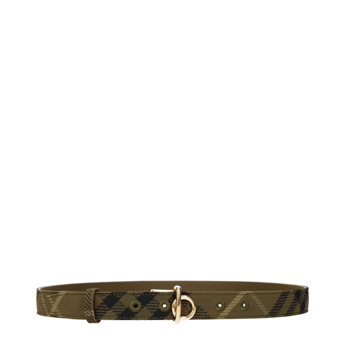 Burberry Belts Women Fabric Green