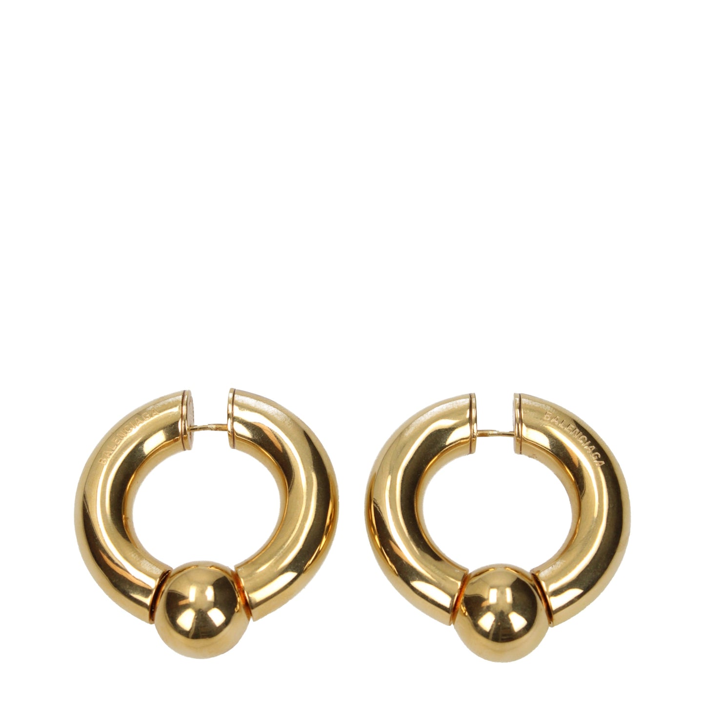 Balenciaga Earrings Women Brass Gold