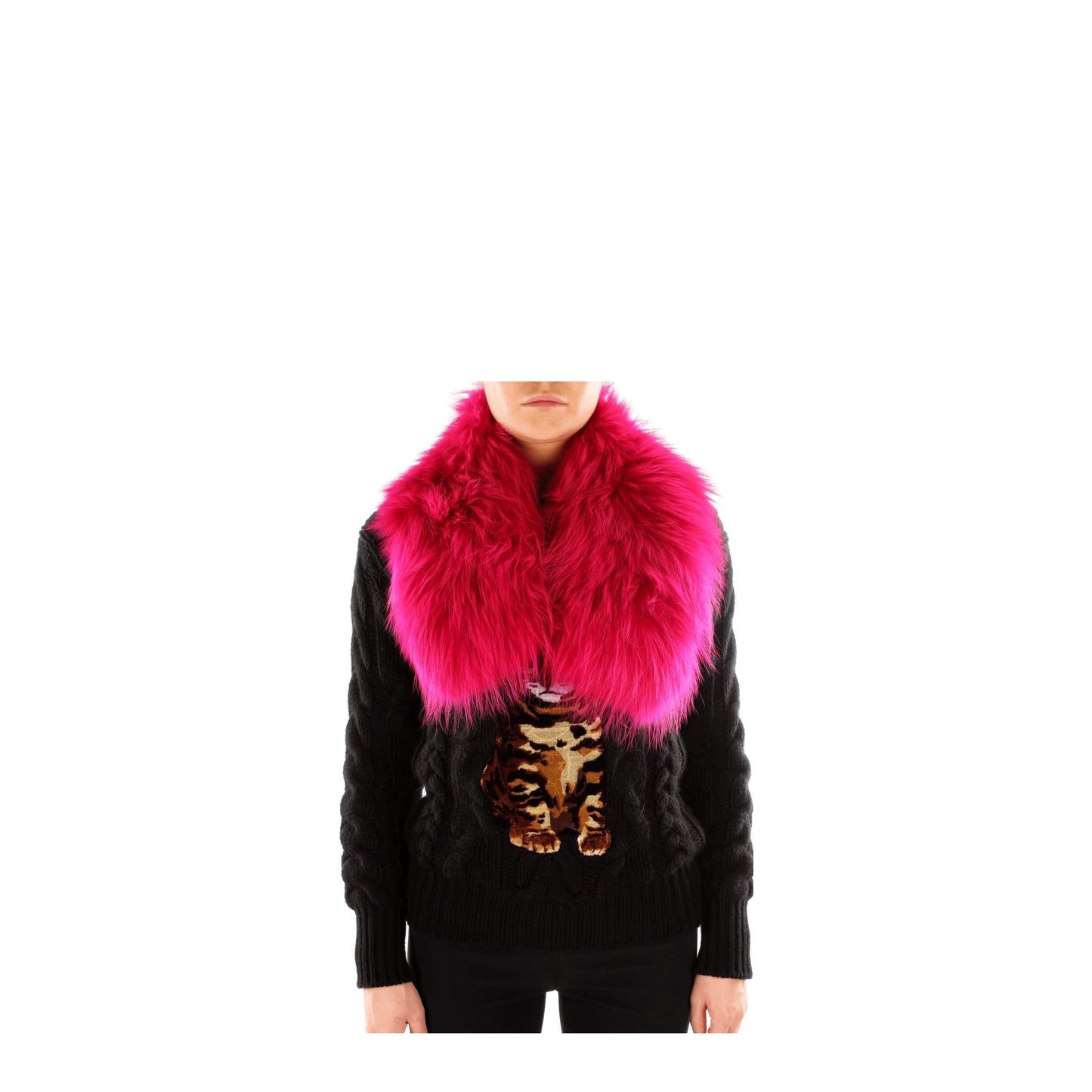 Mr & Mrs Women's Foulards Fur Fuchsia