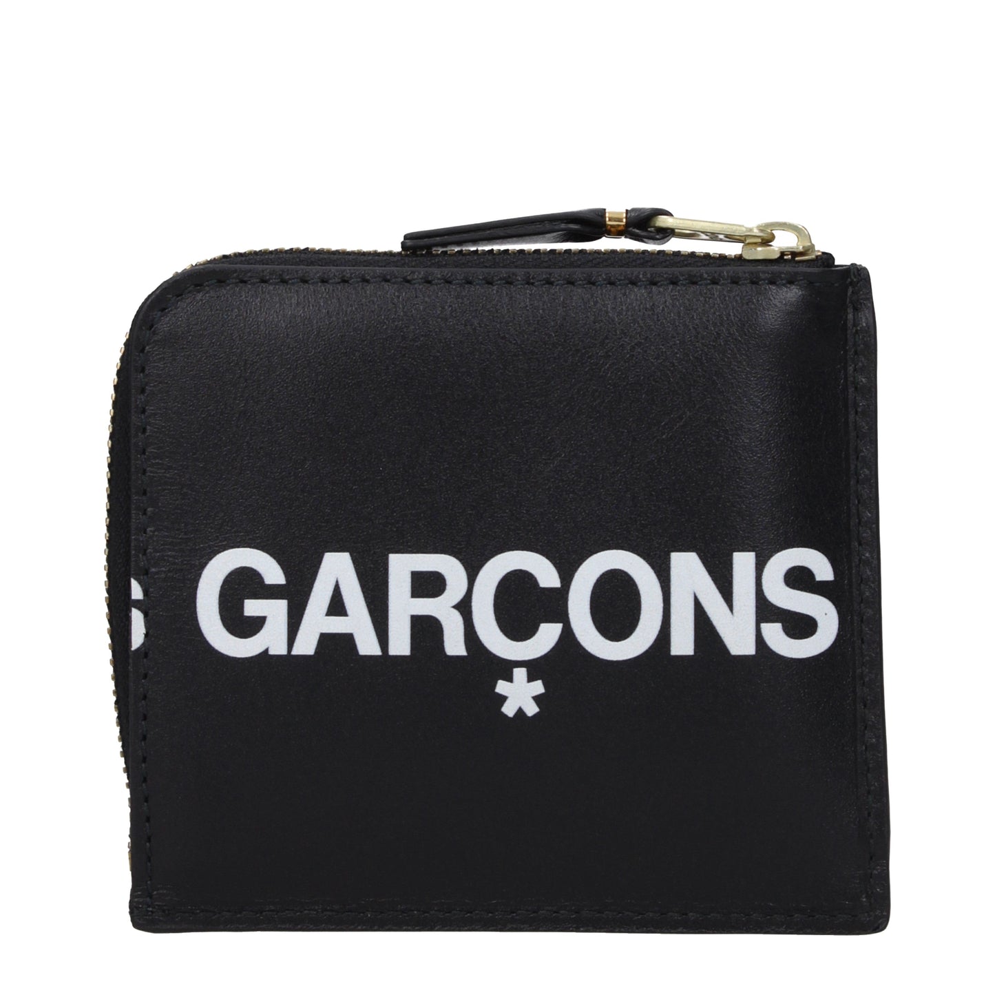 Comme des Garçon Coin Purses Men Leather Black