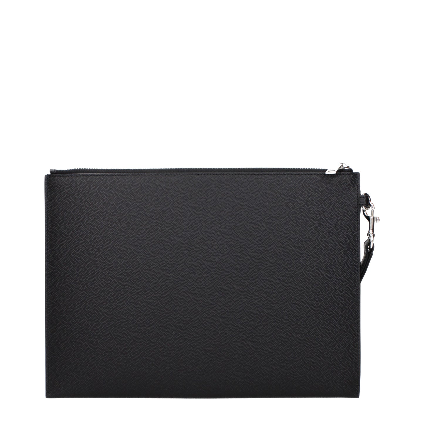 Saint Laurent Clutches Men Leather Black