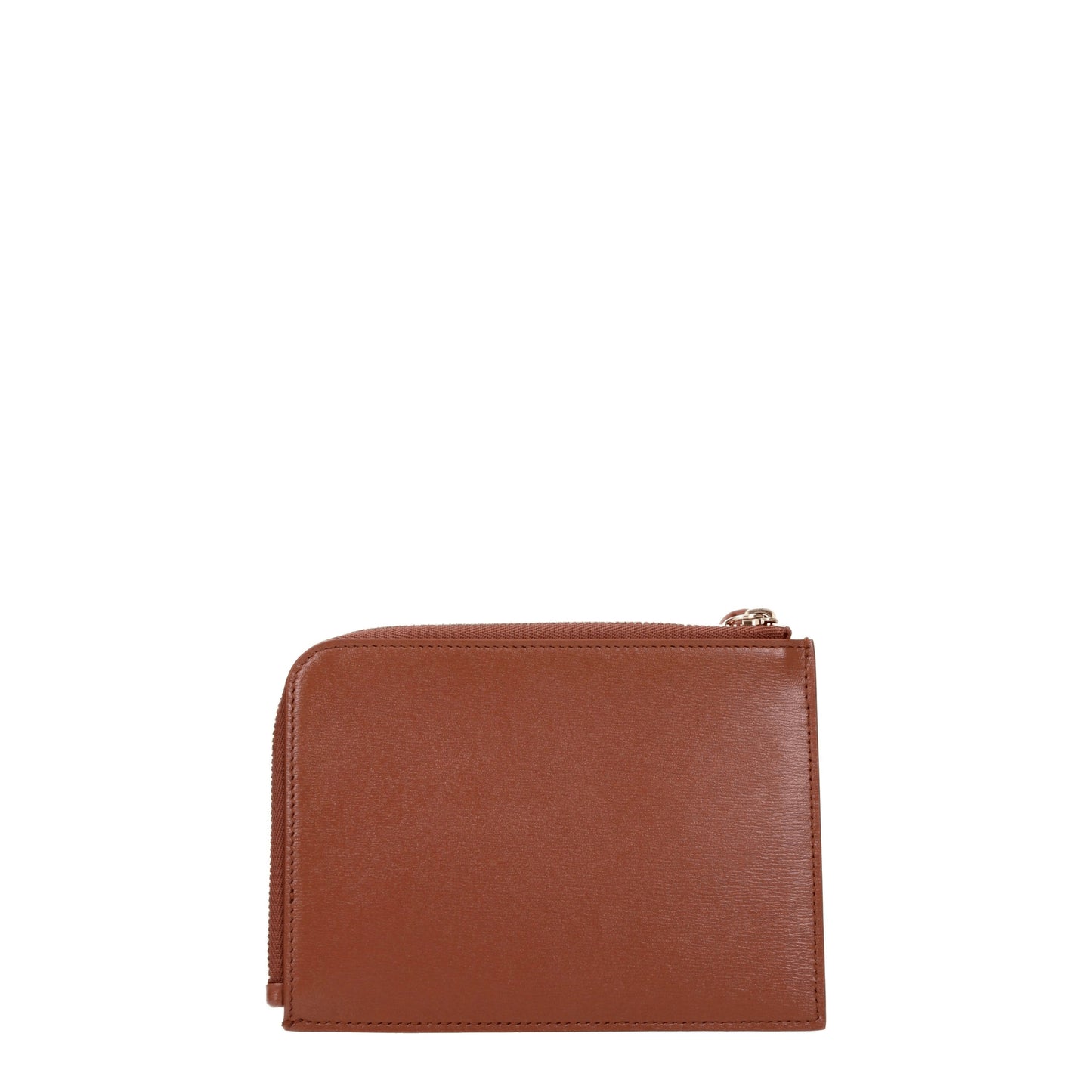 Jil Sander Coin Purses Men Leather Brown/Rosewood