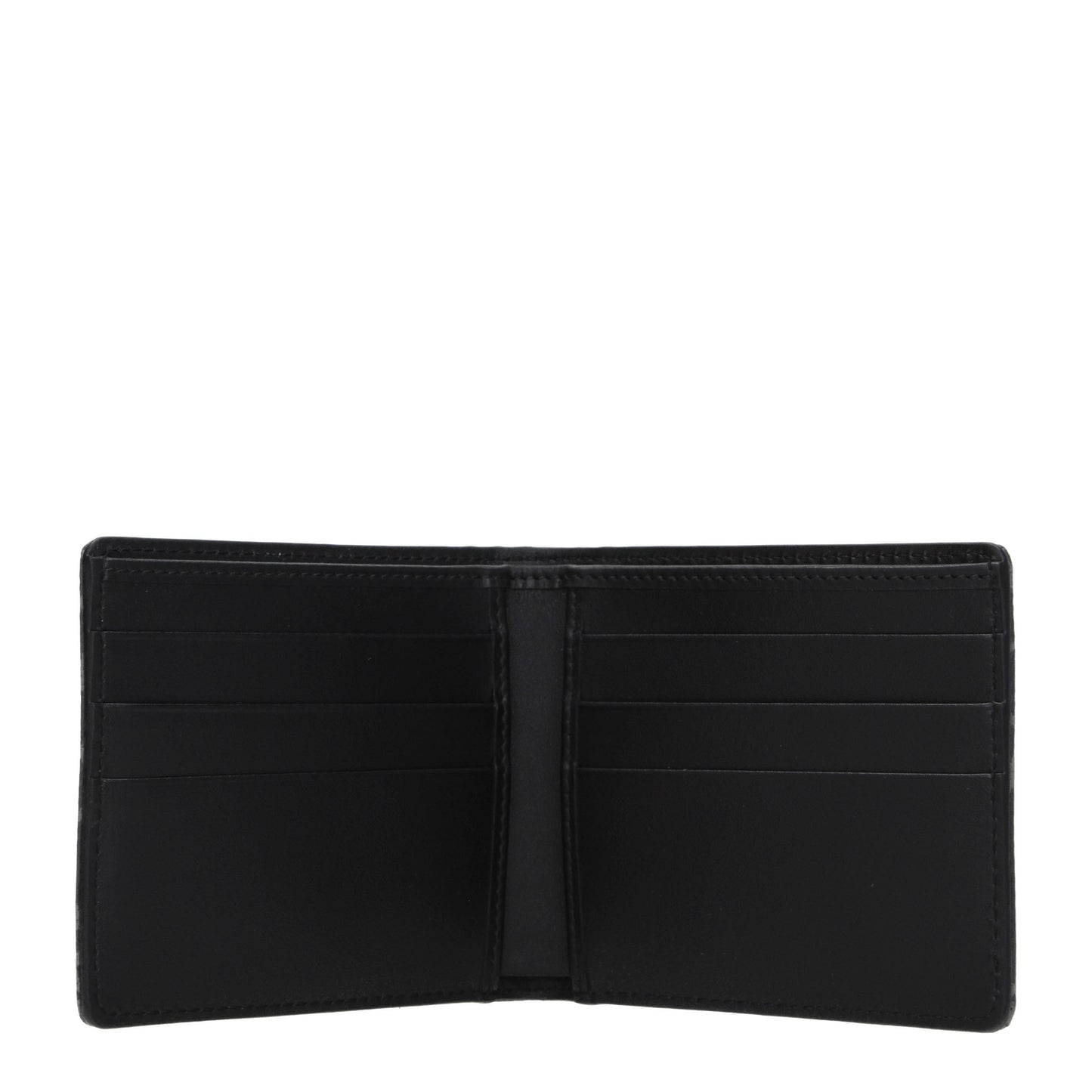 Dolce&Gabbana Wallets Men Fabric Black/Grey