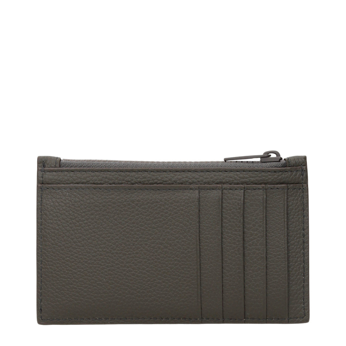 Balenciaga Coin Purses Men Leather Green/Khaki
