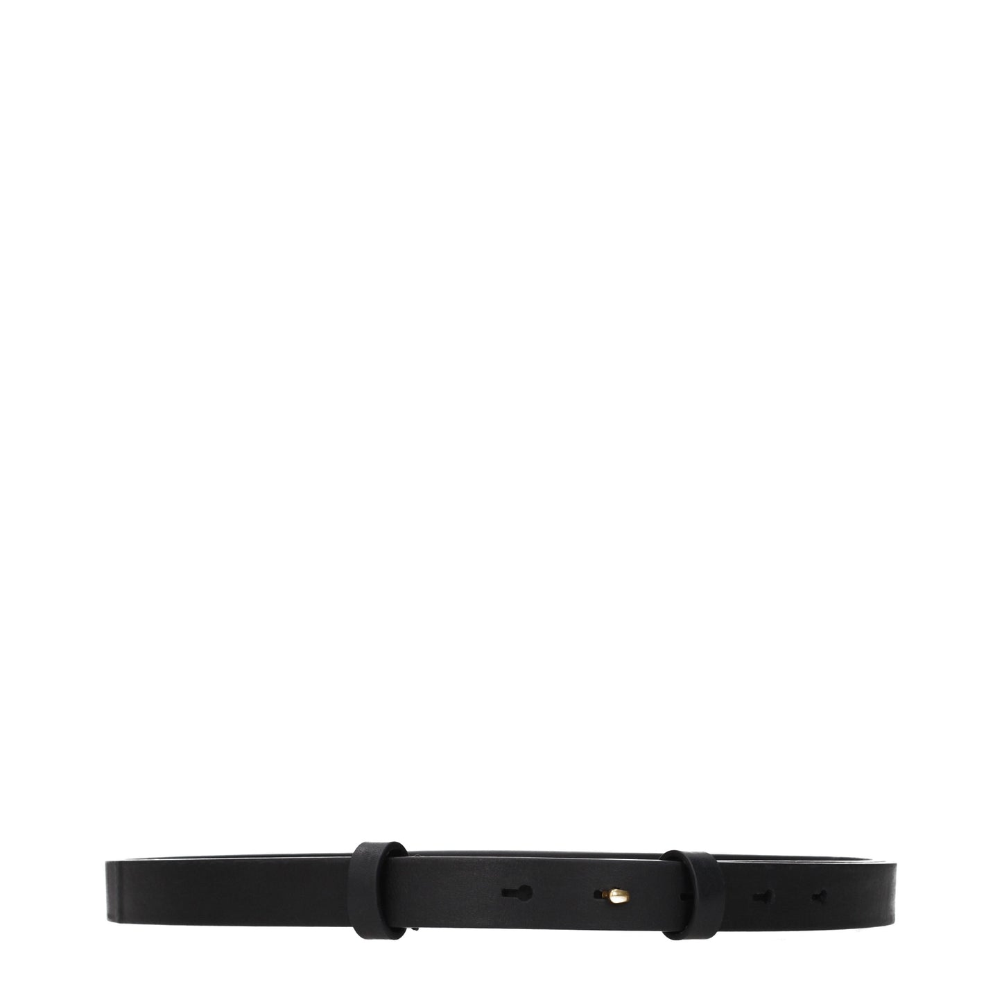 Burberry Belts Women Leather Black