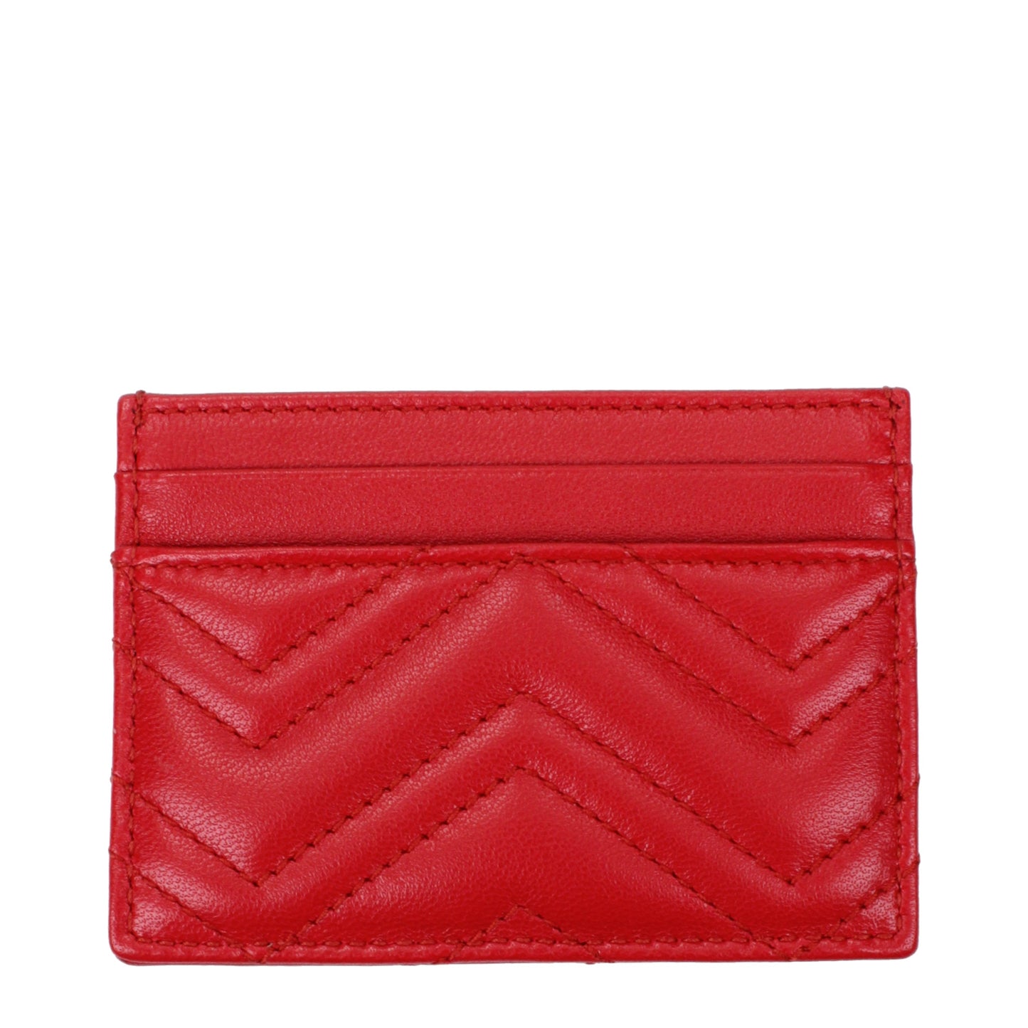 Gucci Document Holders Women Leather Red