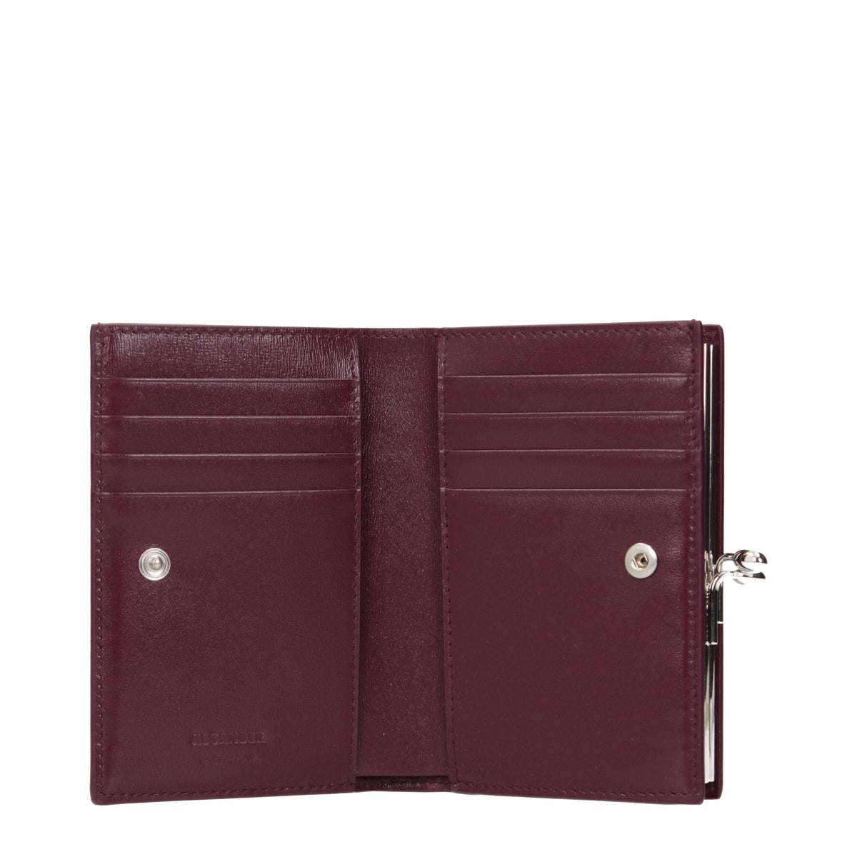 Jil Sander Wallets Women Leather Red/Dark Orchid