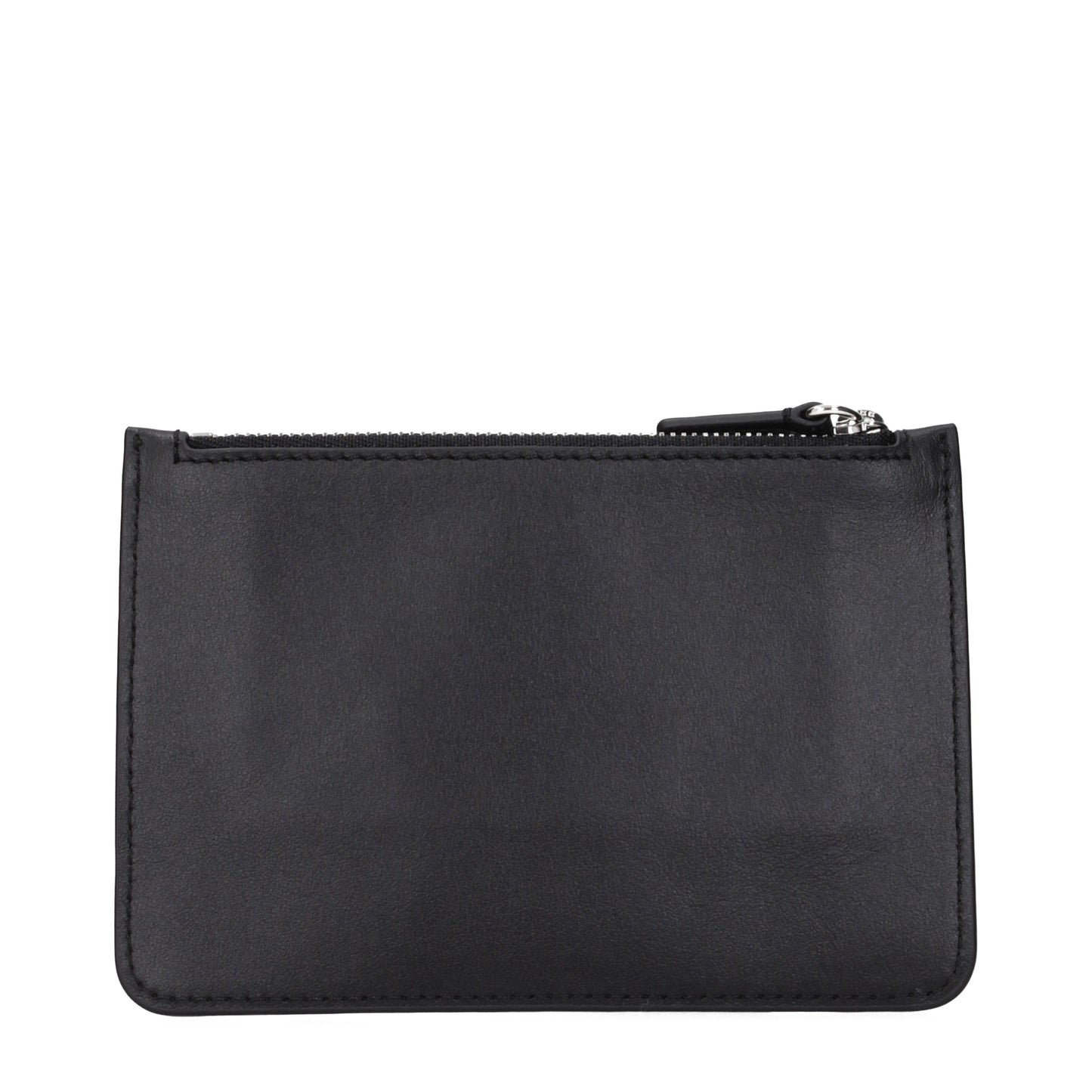 Courrèges Coin Purses Women Leather Black